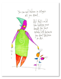 breathing magic art print