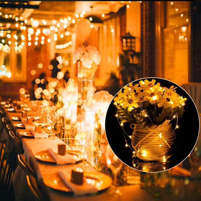 Brightown LED Fairy Lights – Birthday Gift for Her with Warm White Glow and Battery Powered Convenience