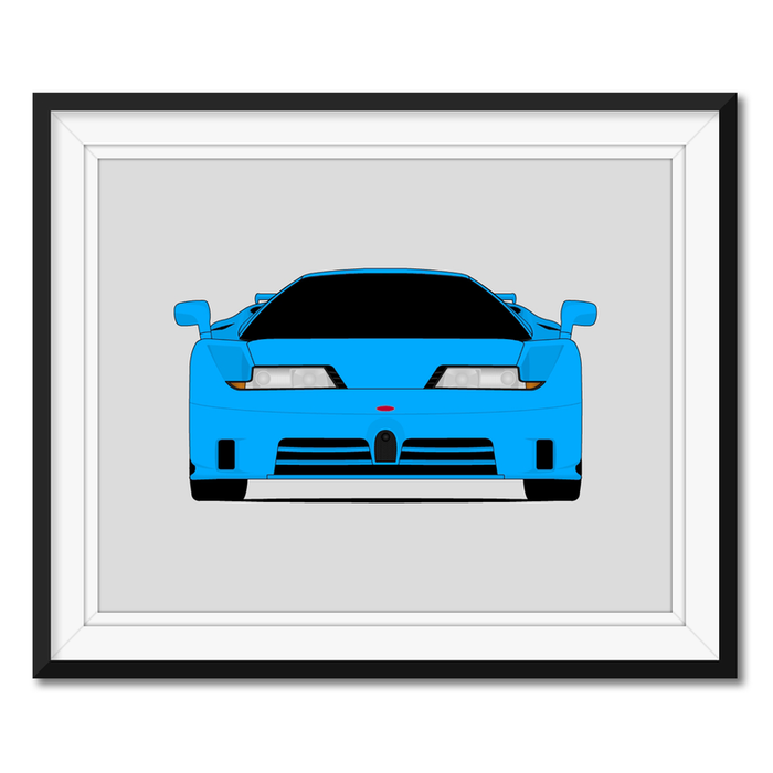 Bugatti EB110 (1991-1995) Poster