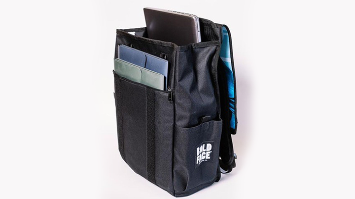 CARD Backpack (Red) by Paul Romhany and BOLDFACE - Mystique Factory