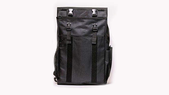 CARD Backpack (Red) by Paul Romhany and BOLDFACE - Mystique Factory