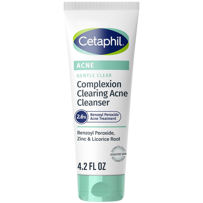 2.6% micronized benzoyl peroxide for fast-acting yet gentle breakout clearing
