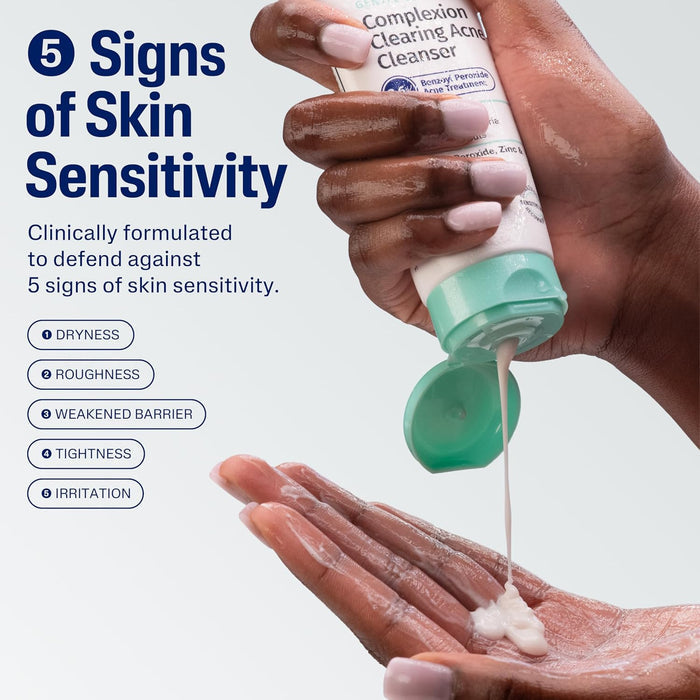 creamy, fragrance-free, hypoallergenic, non-comedogenic, oil-free formula