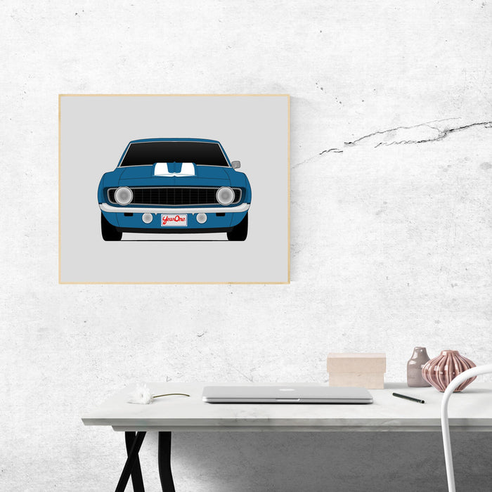 Chevy Camaro Yenko (1969) (Gen 1) featured in 2 Fast 2 Furious Poster