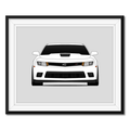 Chevy Camaro Z28 (2013-2015) Gen 5 Poster