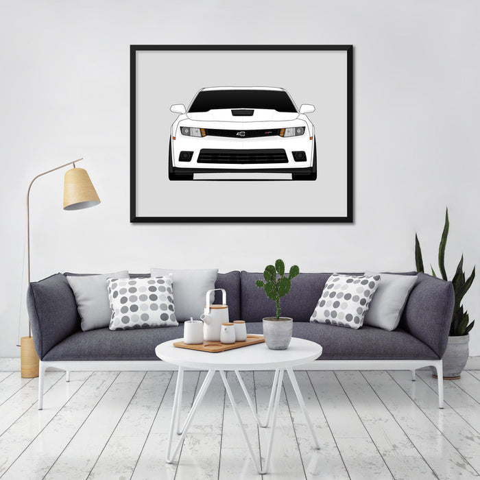 Chevy Camaro Z28 (2013-2015) Gen 5 Poster