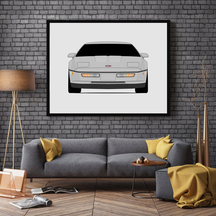 Chevy Corvette C4 (1984-1996) Poster