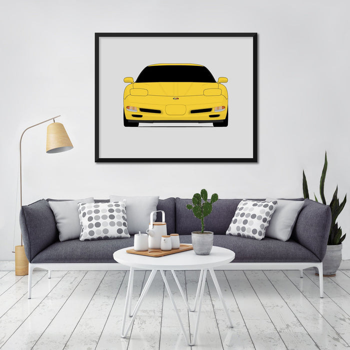 Chevy Corvette Z06 C5 (1997-2004) Poster