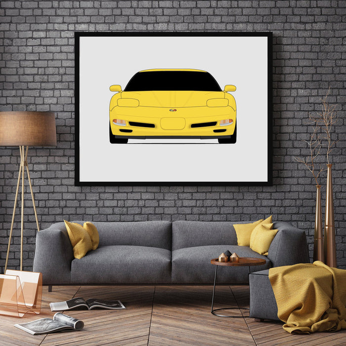 Chevy Corvette Z06 C5 (1997-2004) Poster