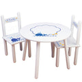 Children's Table Chair Set - Blue Whale