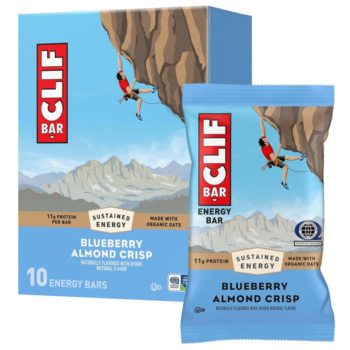 11g protein per bar from a plant-based soy and almond blend