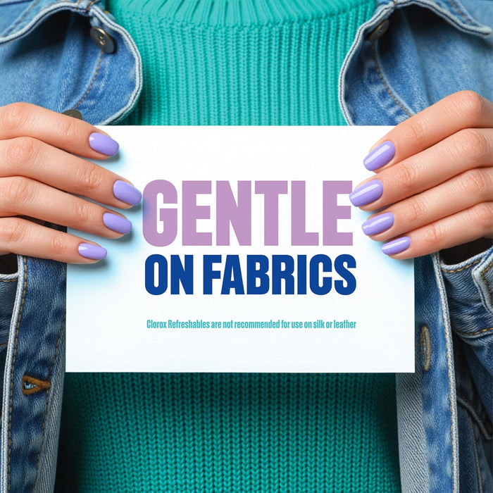 Clorox Refreshables In-Dryer Towelettes – Premium Cashmere and Wool Care for Walk-In Closets