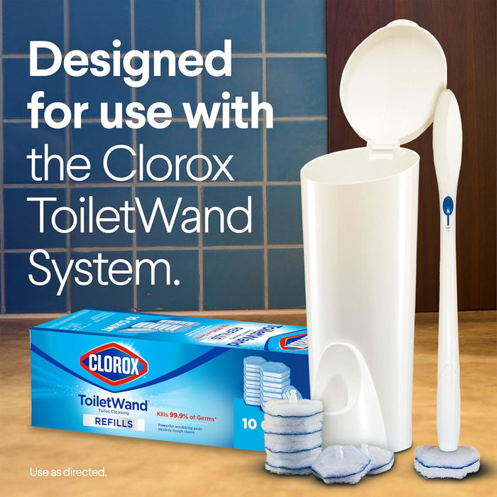 pop-off pad release for hands-free disposal into the trash