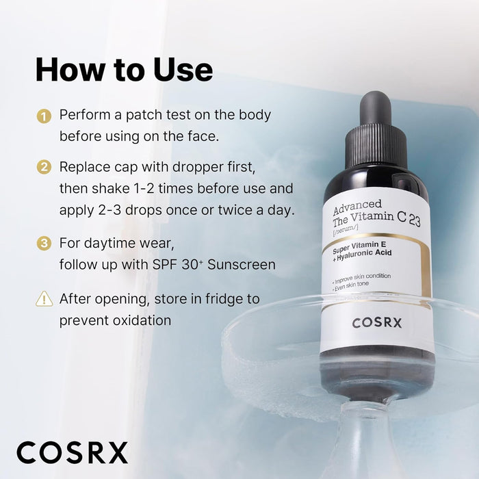 COSRX Advanced Pure Vitamin C Serum – Evening Wind-Down Skincare, Anti-Aging Nightstand Essential for Her