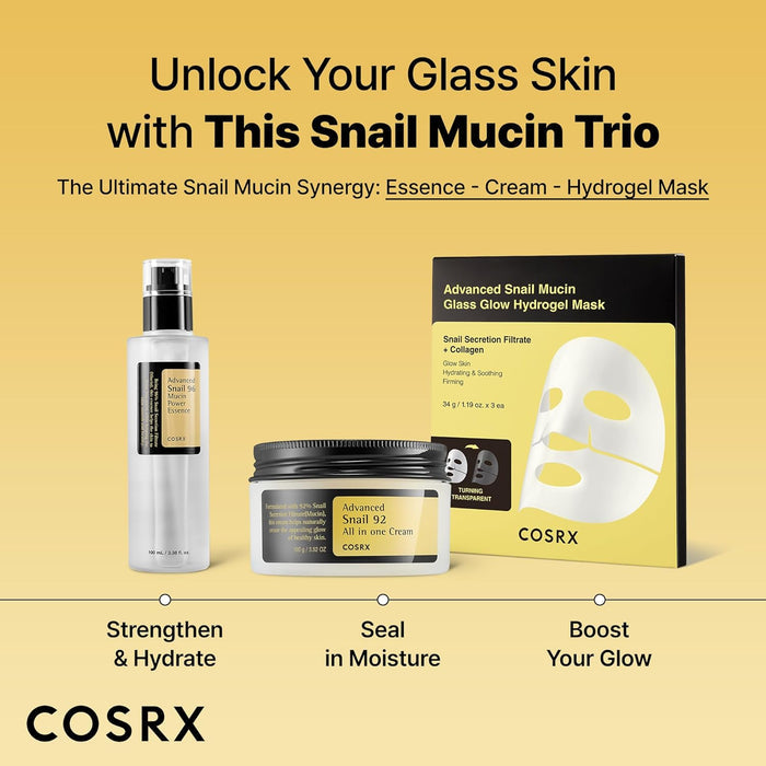 COSRX Snail Mucin Essence 100ml – High-End Hydrating Serum for the Curated Vanity Counter