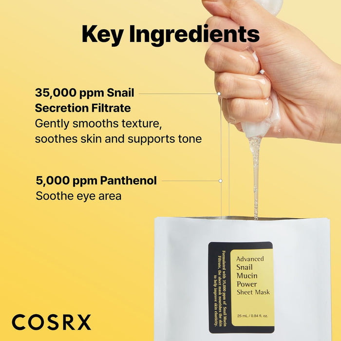 snail secretion filtrate as primary active ingredient