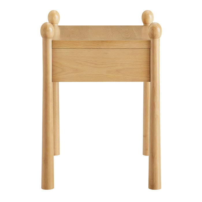 Darcy Wood Nightstand or Side Table