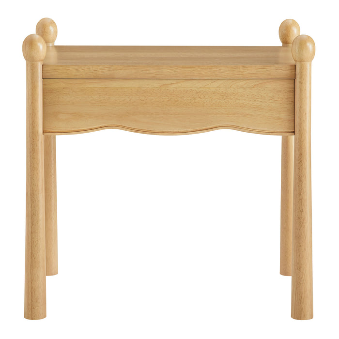 Darcy Wood Nightstand or Side Table