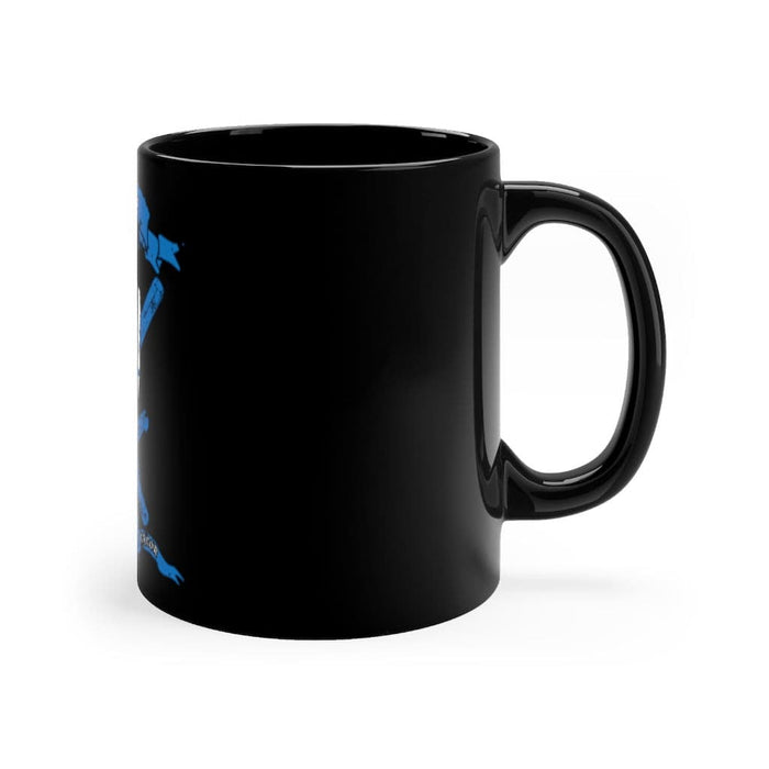 Deputy Coffee Mug-Thin Blue Line Shield Mug-Deputy Coffee Mug Cup.