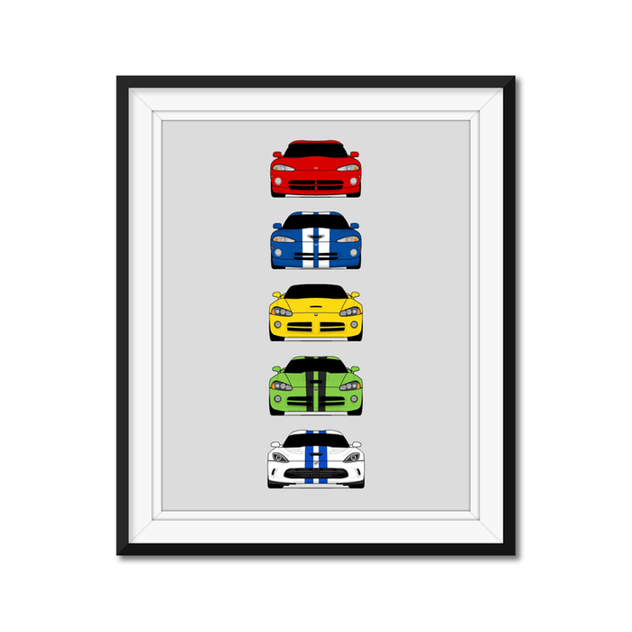 Dodge Viper Generations