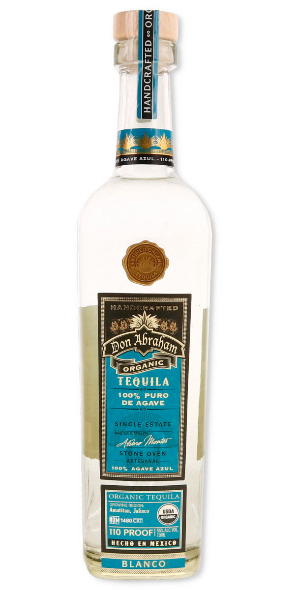 Don Abraham Organic Tequila Still Strength 110pf Blanco 750ml - Flask Fine Wine & Whisky
