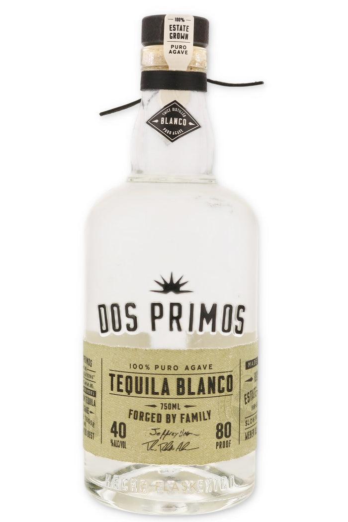 Dos Primos Tequila Blanco 750ml - Flask Fine Wine & Whisky