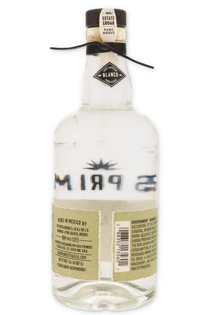 Dos Primos Tequila Blanco 750ml - Flask Fine Wine & Whisky