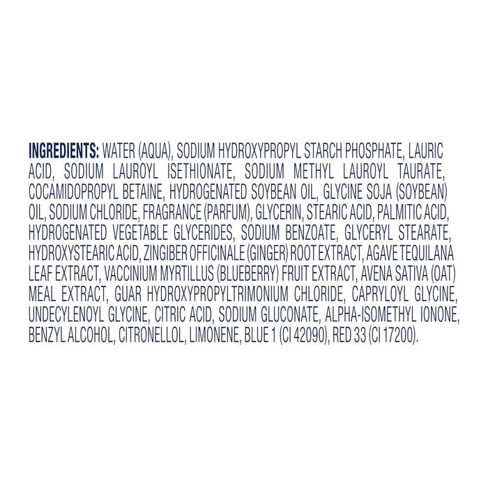 Dove Body Wash Unwind Blueberry & Moon Milk – Clean Design Family Body Wash for an Uncluttered Bathroom Counter