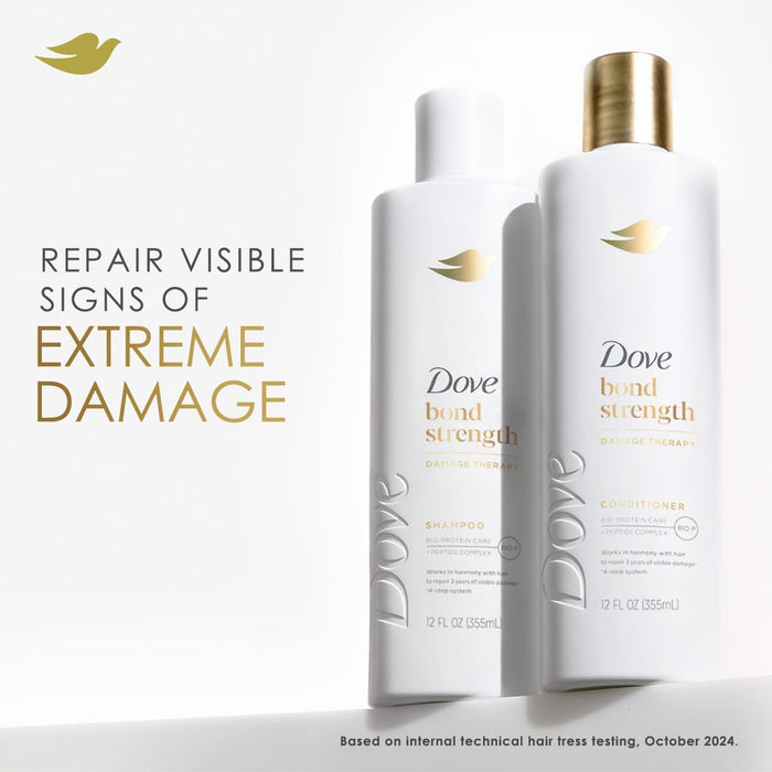 bio-protein care + peptide complex infused across all three products for deep fiber repair