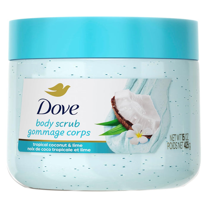 ¼ moisturizing cream blended into the formula to nourish skin during exfoliation