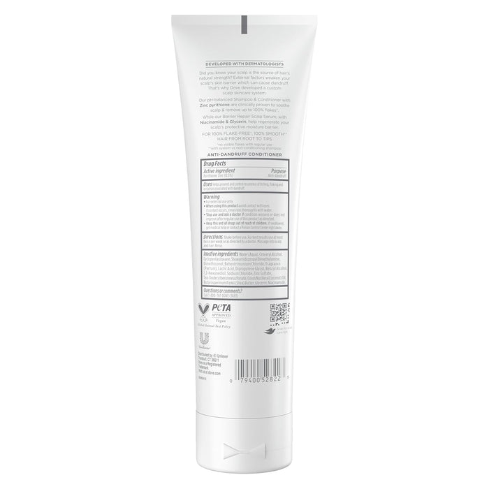 niacinamide to regenerate the scalp's protective moisture barrier