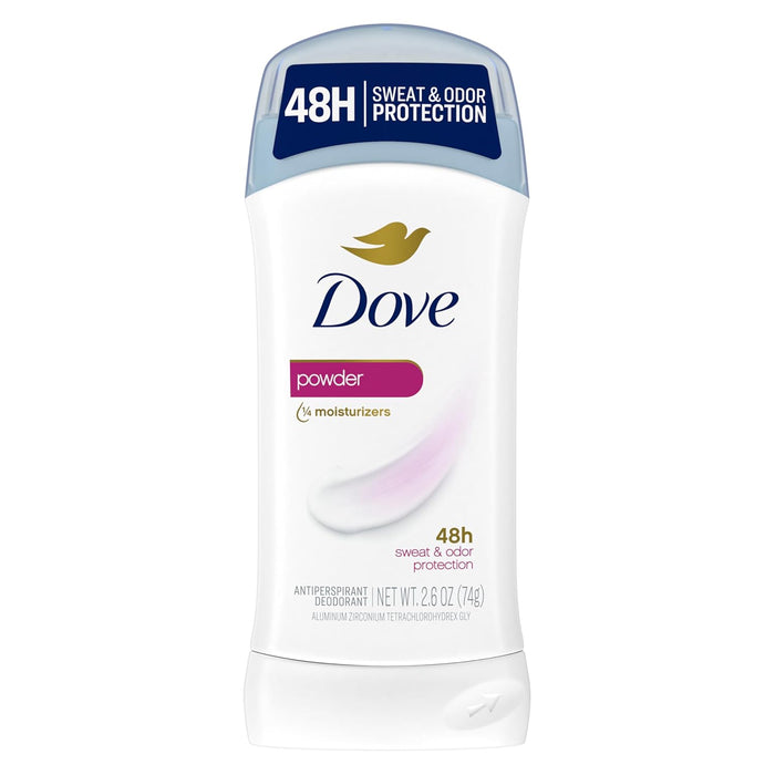 invisible solid anti-perspirant stick (no white residue on clothes)