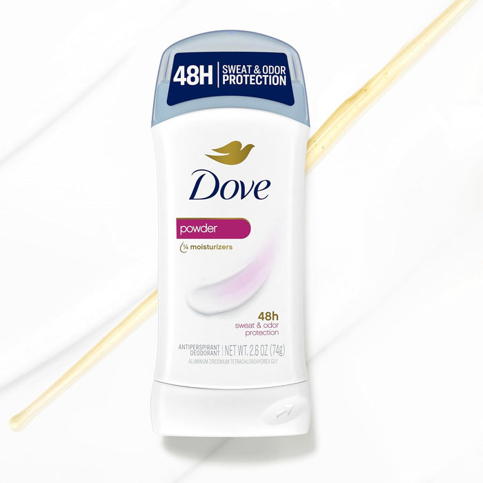 two scent options across the line: fresh and powdery