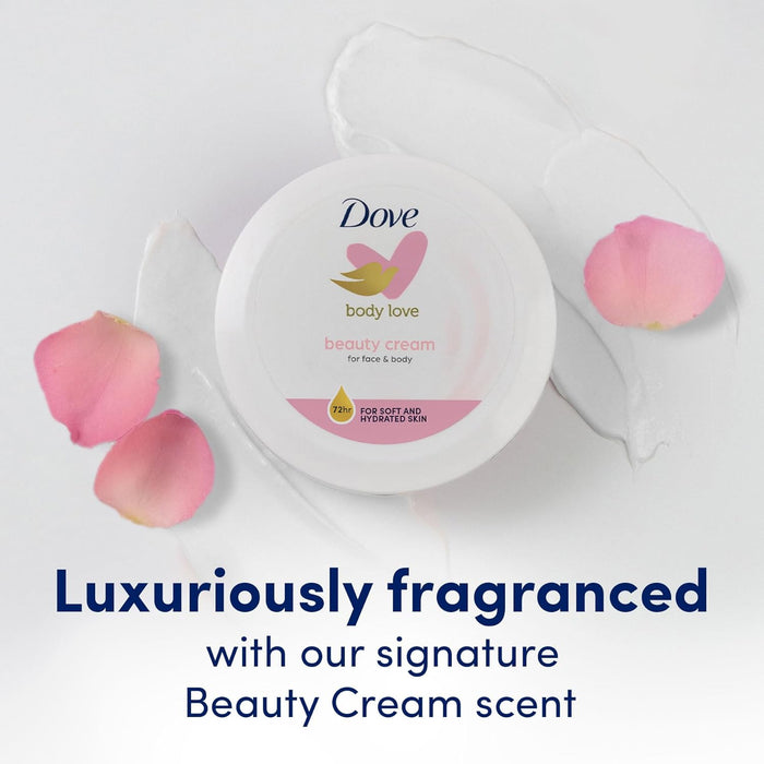 Dove Nourishing Body Care Cream – Elegant Housewarming Gift Basket Idea for Women Who Love Skincare