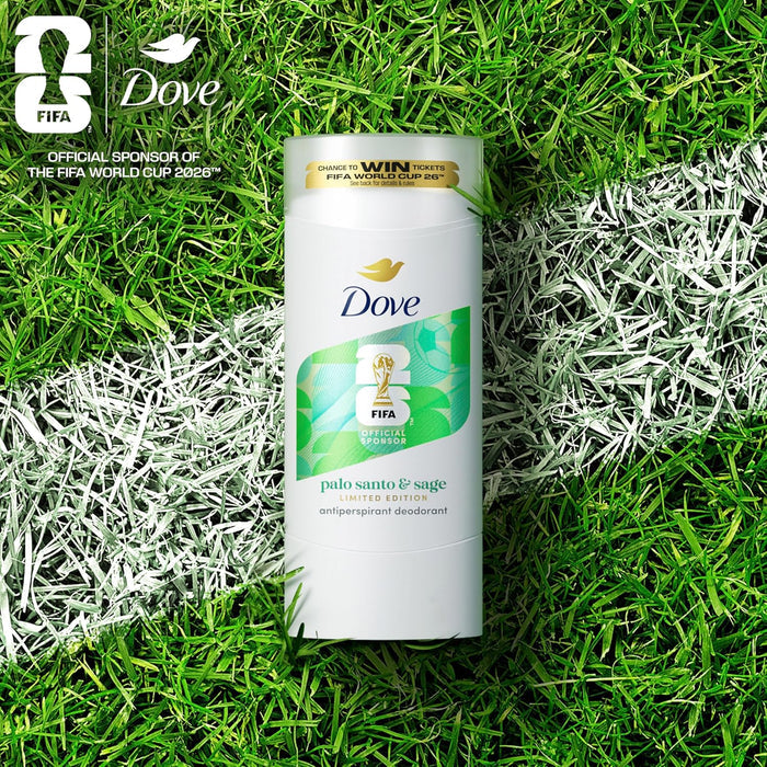 Dove Palo Santo & Sage Antiperspirant Stick – Premium Ceramide Care with Elevated Scent, 2.6 oz