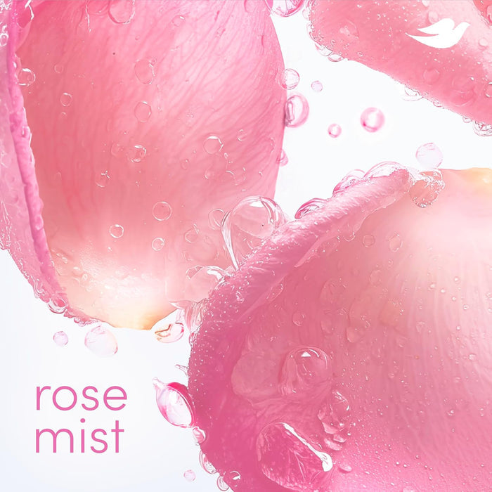 rose mist scent profile blending rose petals, lychee, freesia, and white tea