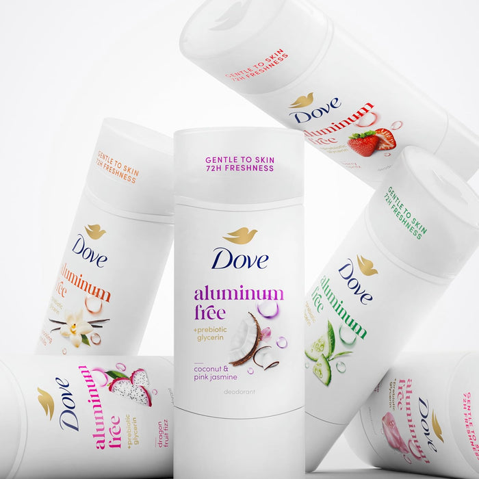 Dove Rose Mist Aluminum-Free Deodorant – Crafted with Prebiotic Glycerin for Elevated Underarm Care