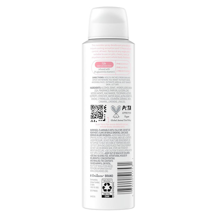 aluminum-free and paraben-free formulation