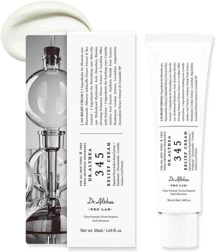 Dr. Althea 345 Relief Cream – Skin Barrier Repair (50ml) - Soothing Cream / Repair Moisturizer - Dr. Althea -- United Arab Emirates -- Pinky Cosmetics