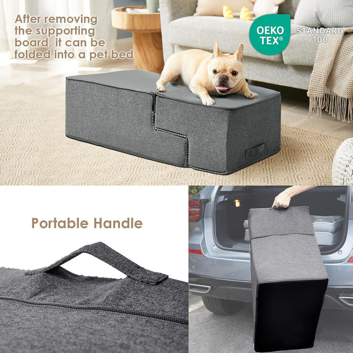 removable, machine-washable fleece cover with hand-wash safe fabric