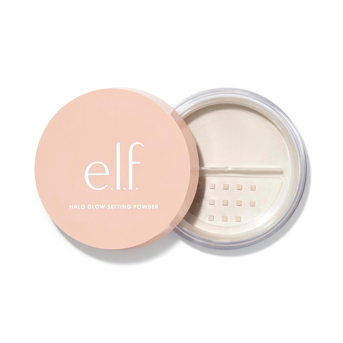 loose, sheer translucent powder in a jar container