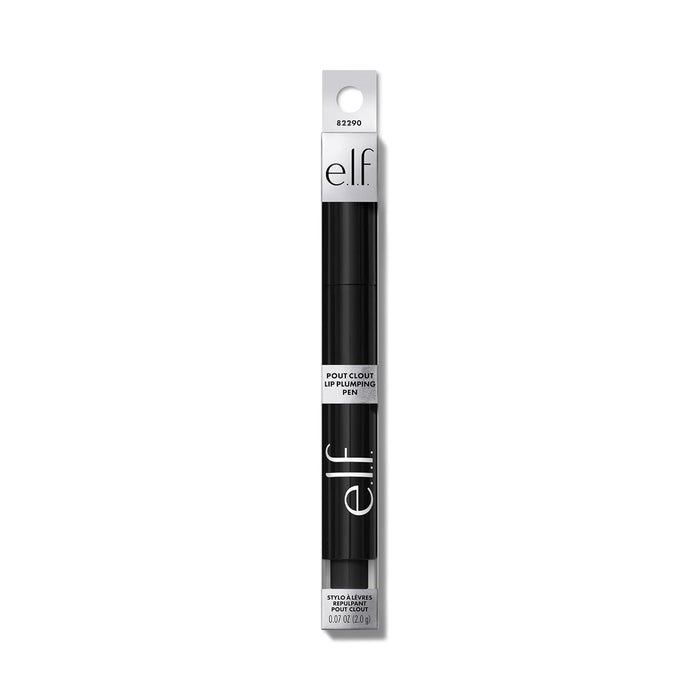 e.l.f. Pout Clout Lip Plumping Pen – Mess-Free Purse Pick, Click-Up Non-Retractable Vegan Balm
