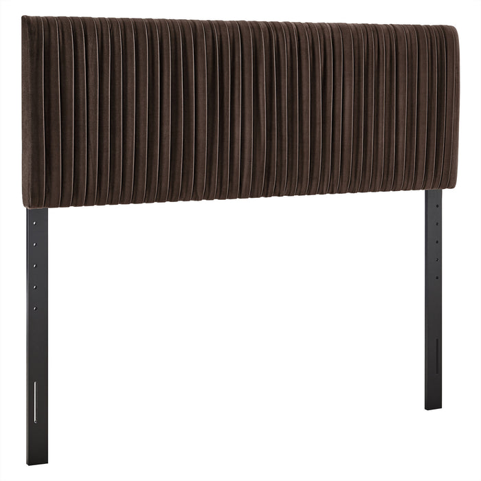 Eloise Stain-Resistant Performance Velvet Full Headboard