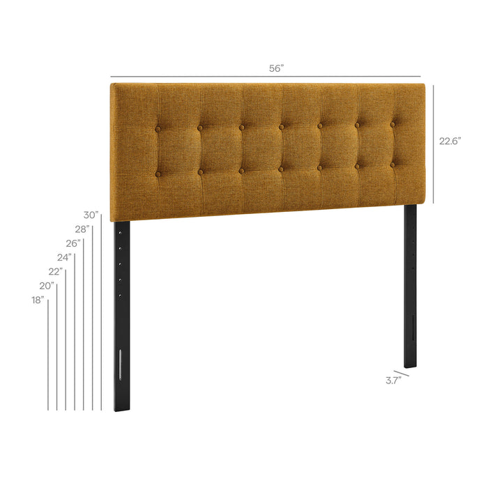 Emily Fabric Upholstered Full Size Headboard