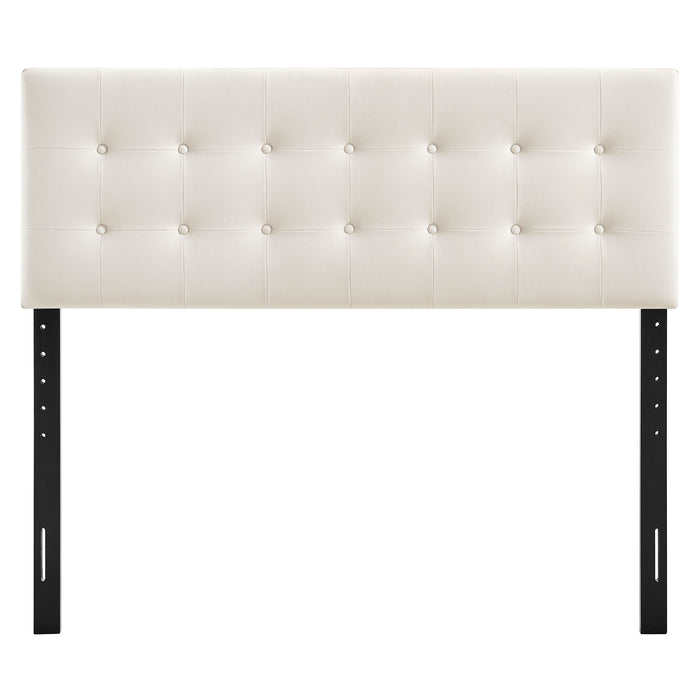 Emily Stain-Resistant Performance Velvet Full Size Headboard