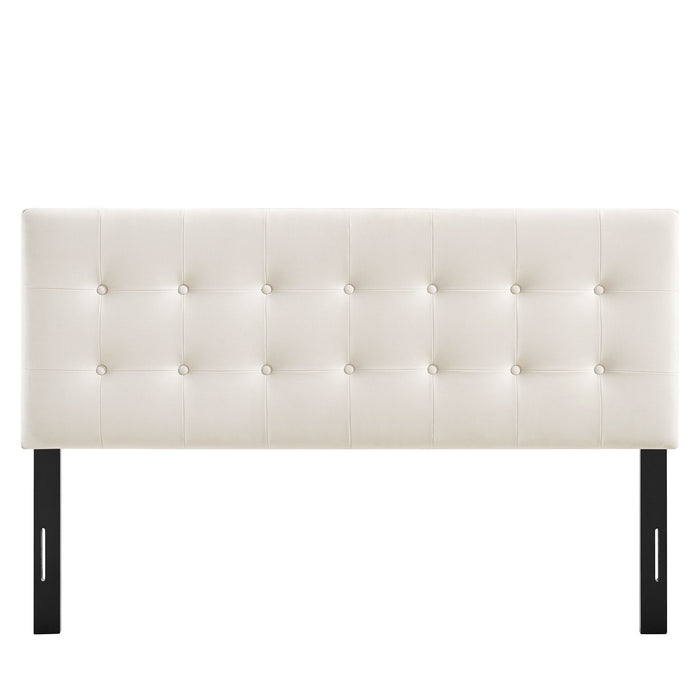 Emily Stain-Resistant Performance Velvet Full Size Headboard