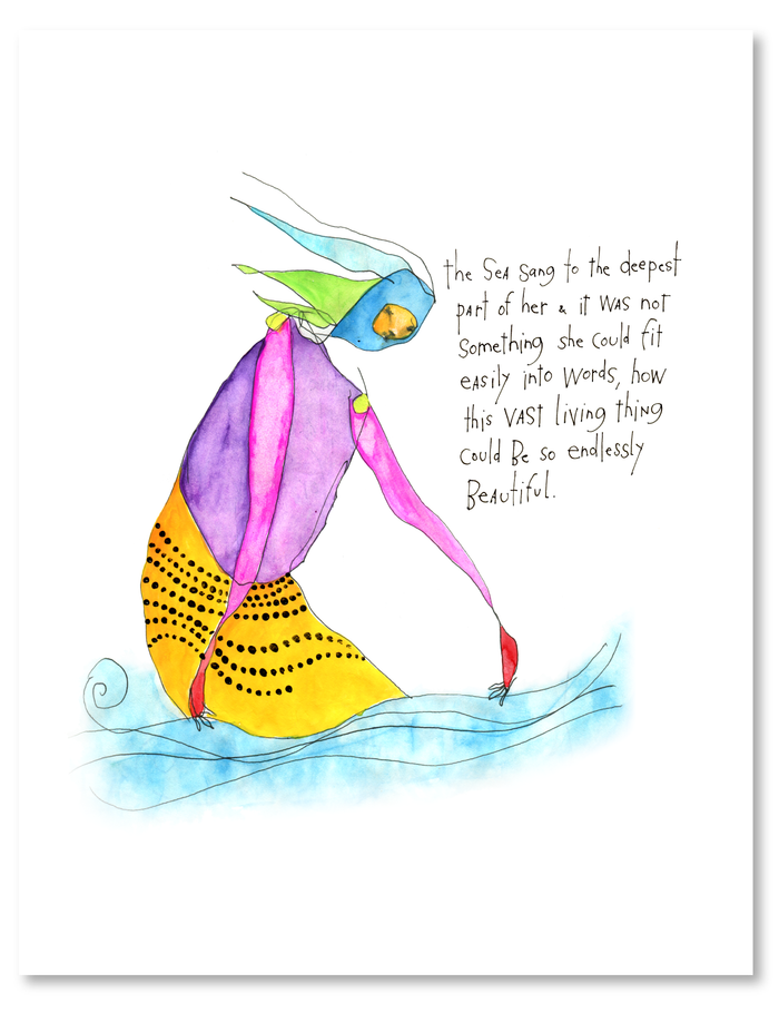 endlessly beautiful art print