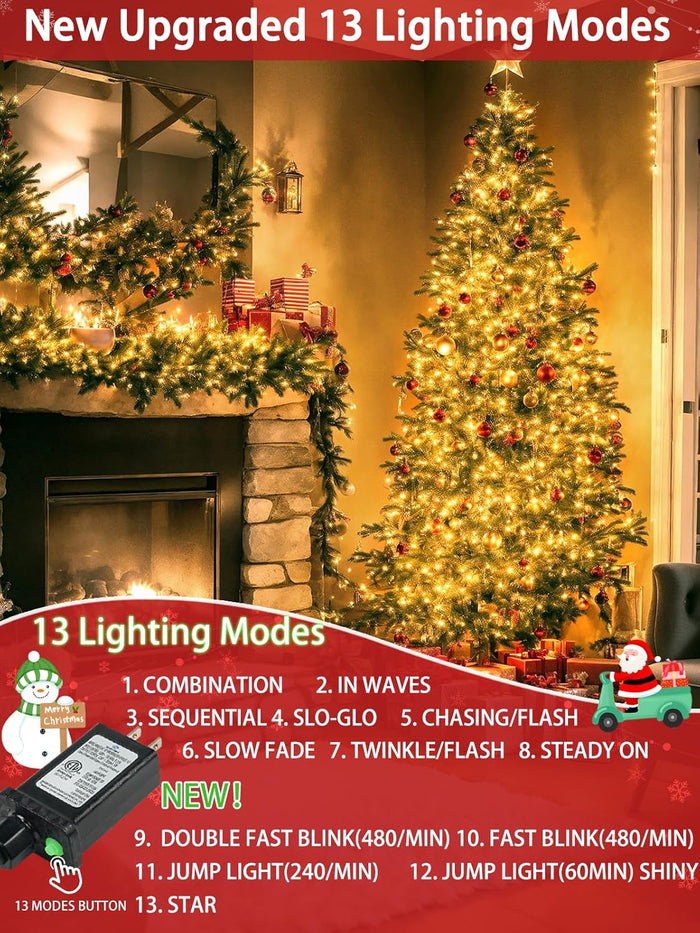 6 hours on / 18 hours off built-in timer activated by double-click