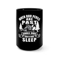 Everlasting Gratitude: 15oz Military Design Black Mug - Reminding Us to Never Forget and Always Appreciate