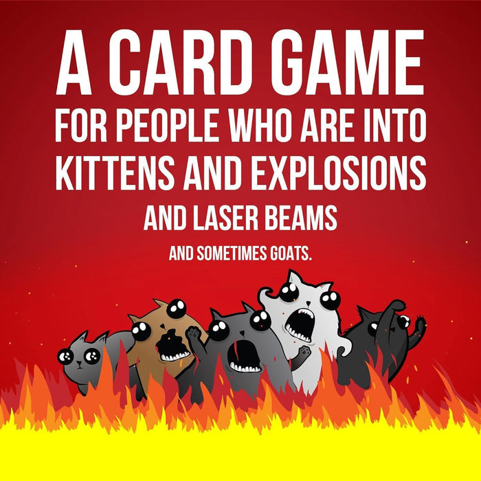 Exploding Kittens Party Pack – RV Dinette Card Game for Road Trips, 2-10 Players